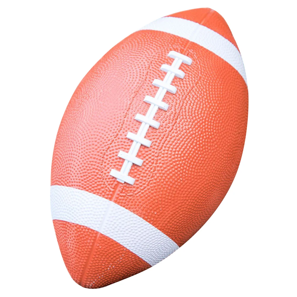  Экспорт хорошее качество мягкая резина Красочный ПВХ регби футбол для тренировок в непрерывном стиле