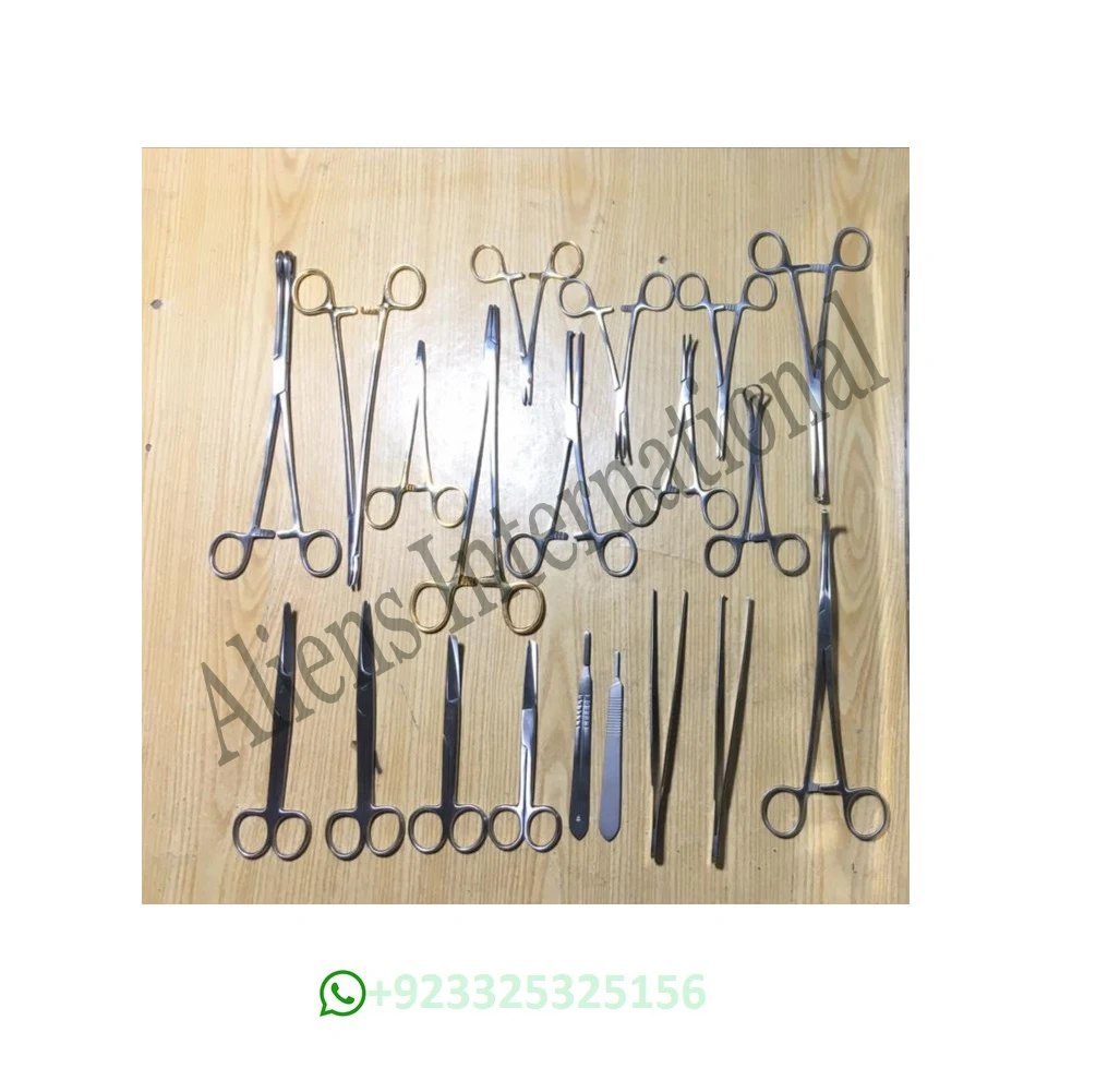 Buy Online Top Value High Quality Stainless Steel Major Surgical Instruments Set Basic General Surgery Kit