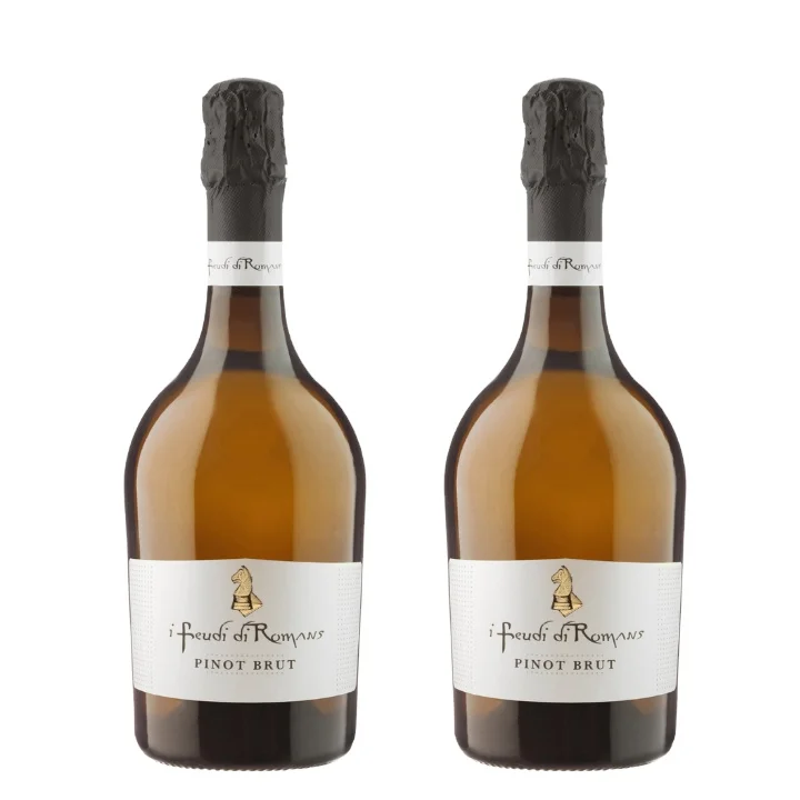 Special for party Sparkling Wine Pinot Brut I Feudi di Romans 0,75 L Sparkling Wine Bottle of Wine