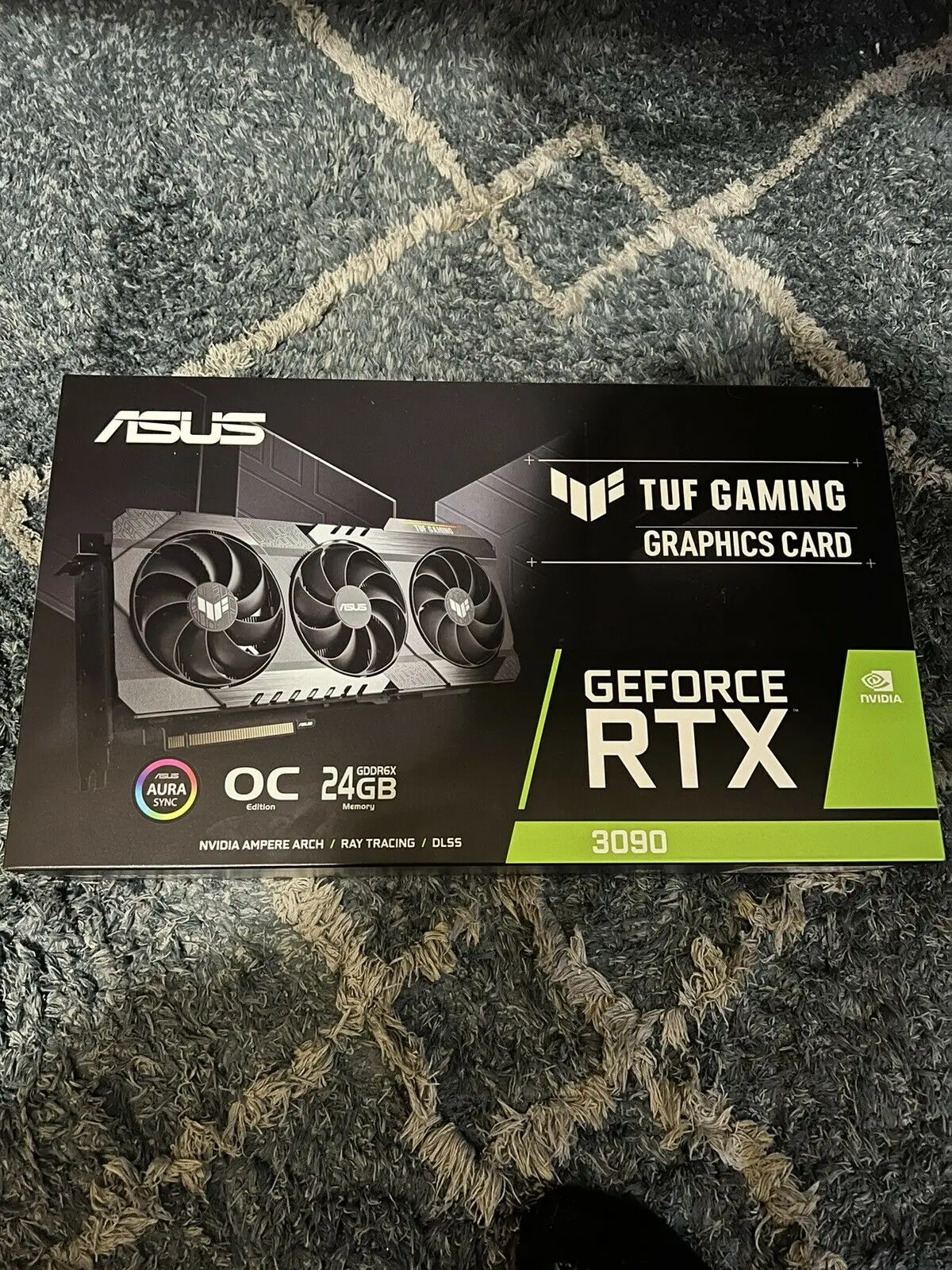 Заводское Аутентичное предложение для видеокарты ASUS TUF Gaming GeForce RTX 3090 OC 24 ГБ GDDR6X