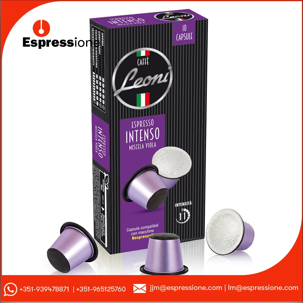 Bulk Wholesale Price Nespresso Compatible Coffee Plastic Capsules LEONI