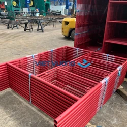 High Standard Powder Coating Stable Scaffolding Frame System H Frame - Scaffolding SS400 Steel 2 Years Made in View Nam for Sale