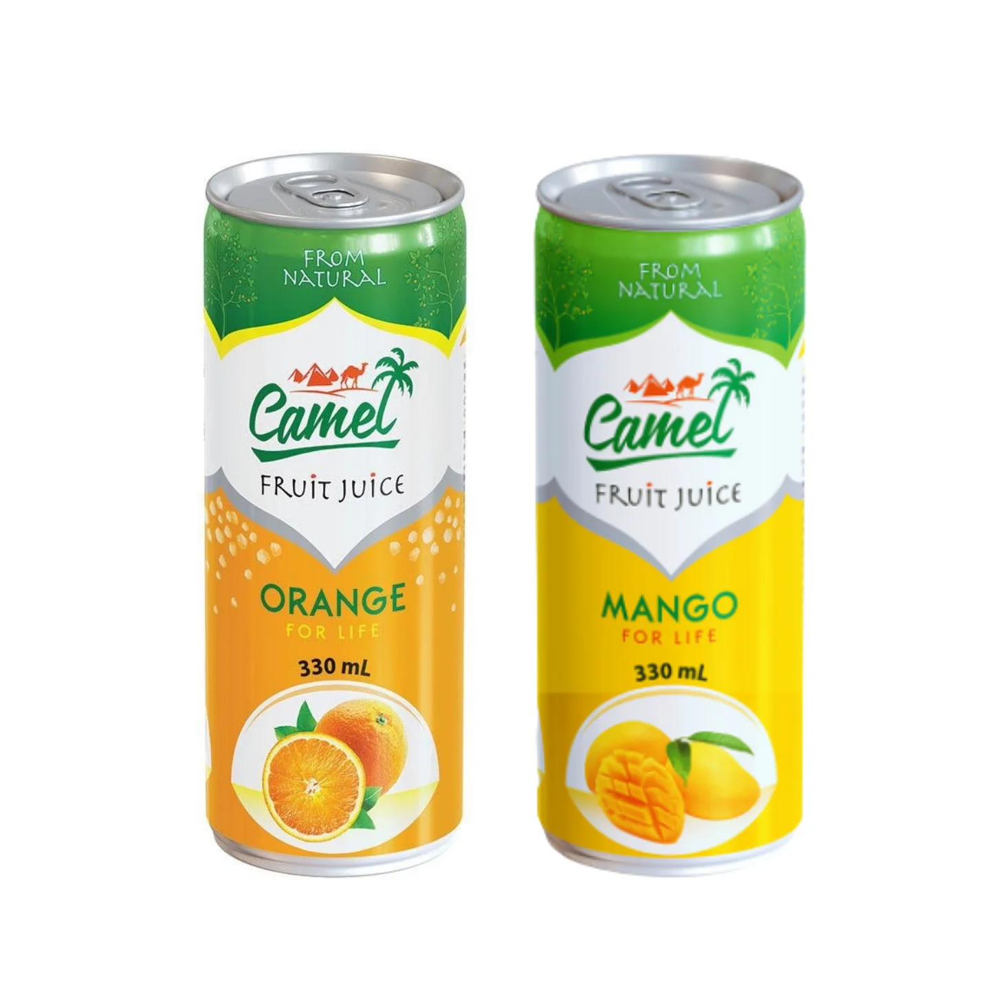 Банки для напитков CAMEL 330 мл-кокосовый аромат фруктовый сок напиток