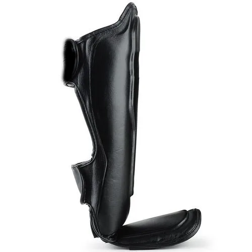 Latest Style  Hot selling artificial leather material shin guard safety sports  Leg protector FSW-SG-02-10