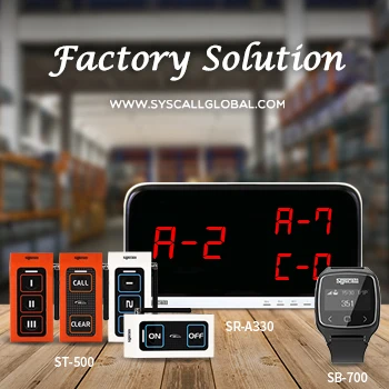 
 (SR-A) Syscall factory solution_беспроводная система вызова, пейджер наручных часов, Сделано в Корее  