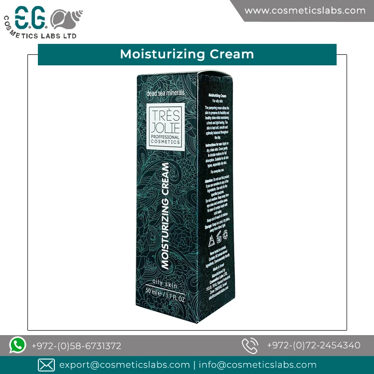 Israel Origin Manufacturer Selling Top Grade Face Care Anti-Aging Moisturizing Cream for Oily Skin