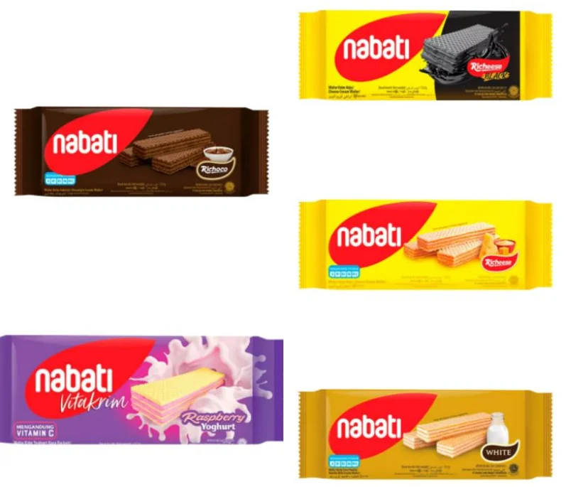 Nabati Richeese, Nabati Richoco, Nabati Richoco White, Pink Lava, Klapa Lava, Richeese Black, Vitasberry 132gr