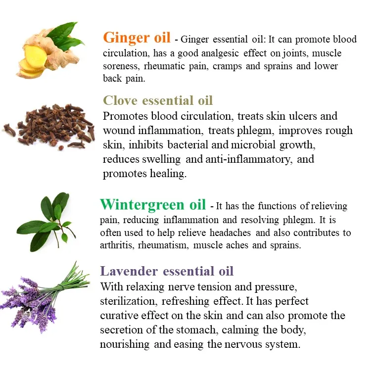 
Relaxing body Massage Oil for spa 