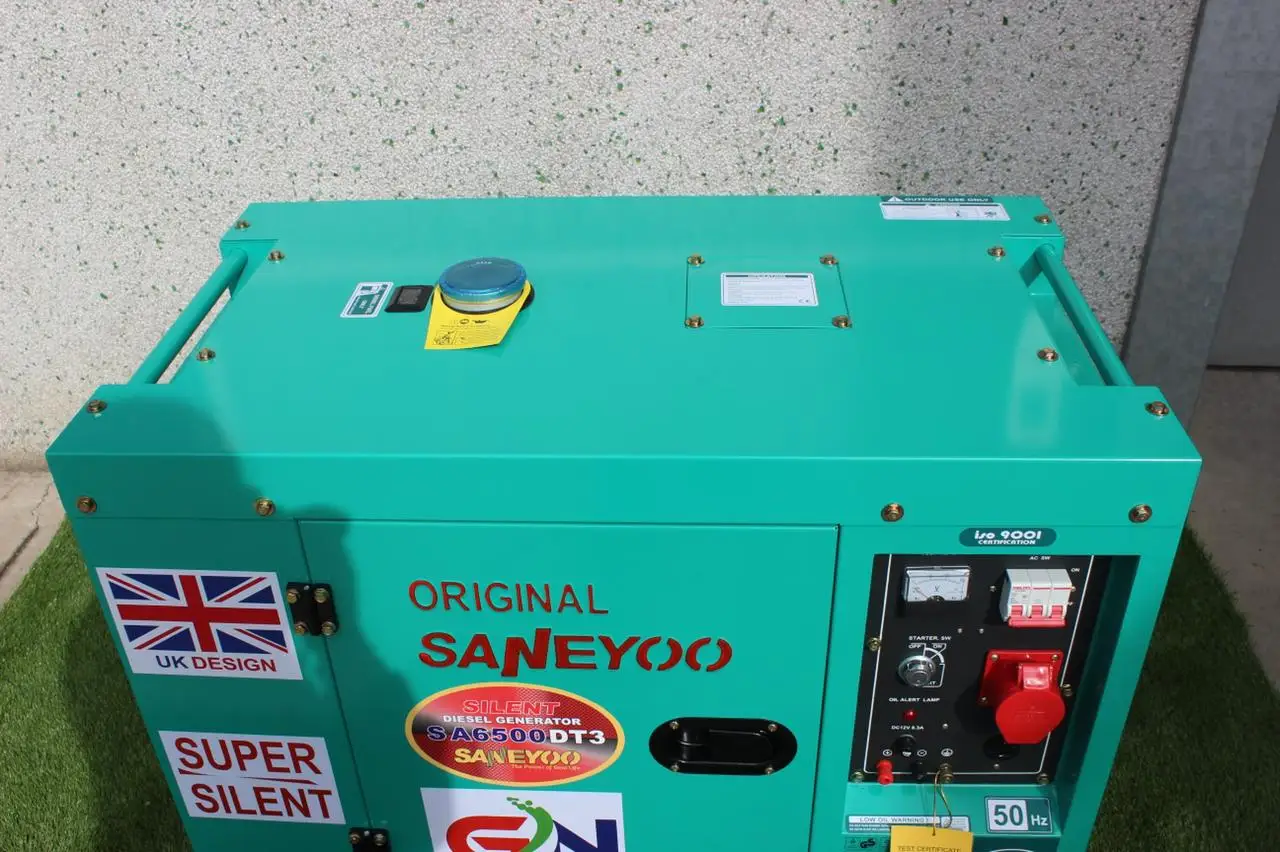4kw 5kw 6kw 7kw 8kw 10kw 12kw portable generator silent diesel type soundproof diesel generator Saneyoo generator