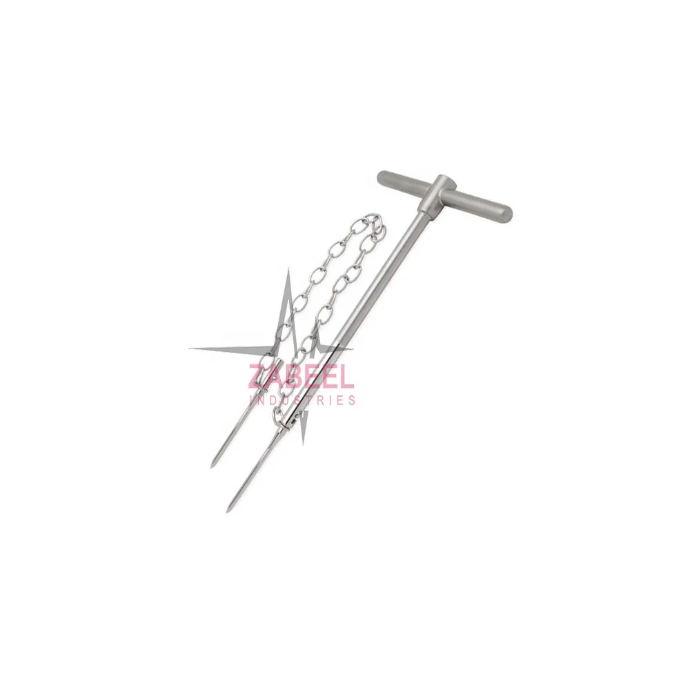 
Charnley Pin Retractor Stainless Steel Orthopedic Instrument By Zabeel Industries  (62010858126)