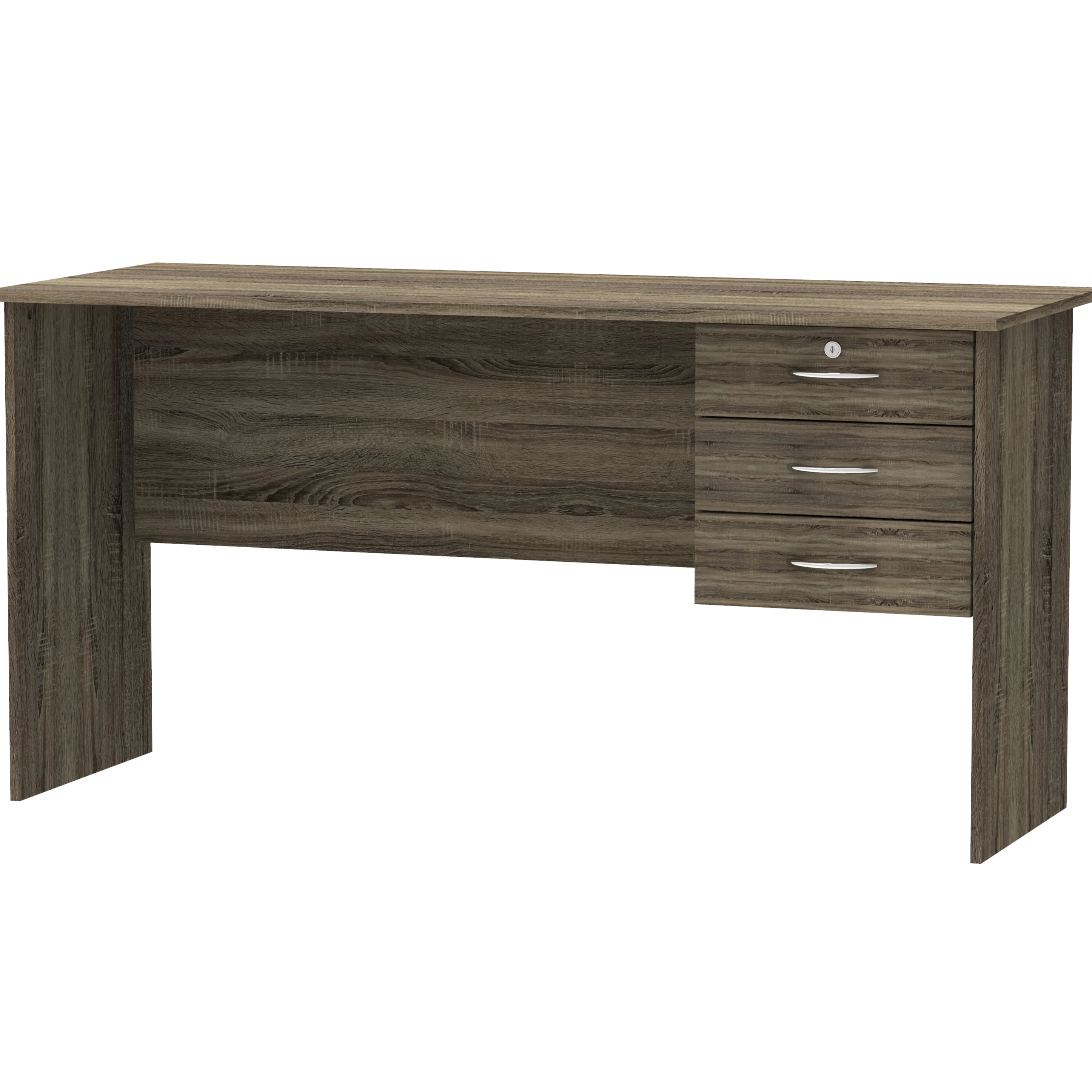 Modern Wooden Particle Board Knock Down Executive Office Furniture Desk Design 1333