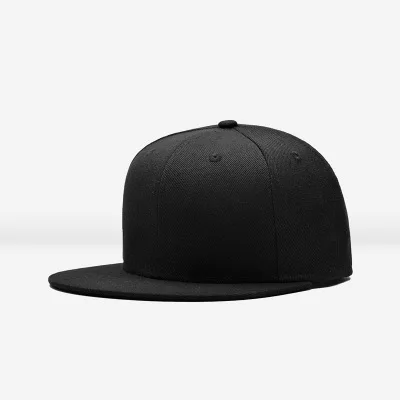 
Wholesale Plain Flat Bill Hip Hop Snapback Hat Flat Brim Baseball Mens Blank Fitted Hats 