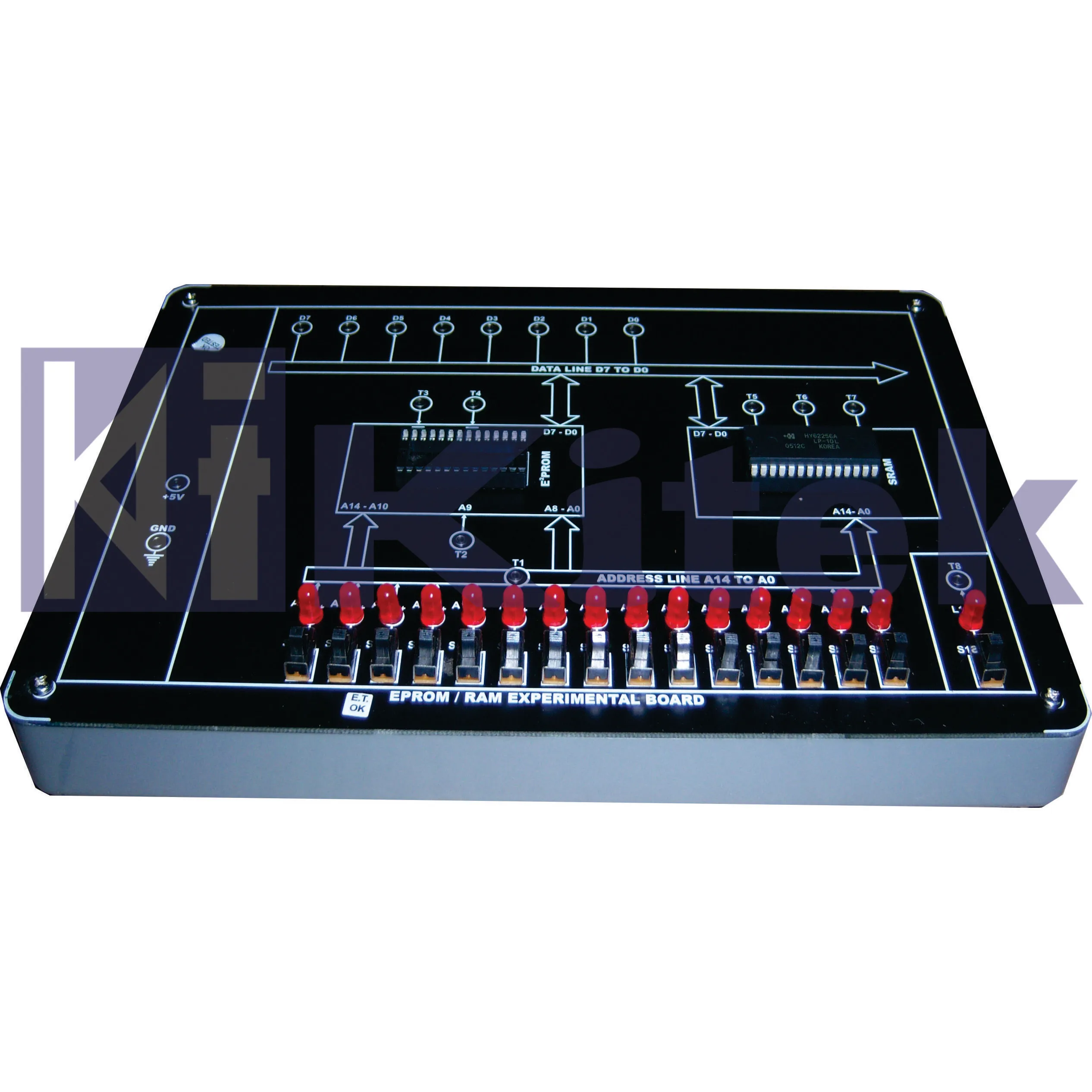 digital trainer kit / analog digital trainer kit / digital ic trainer