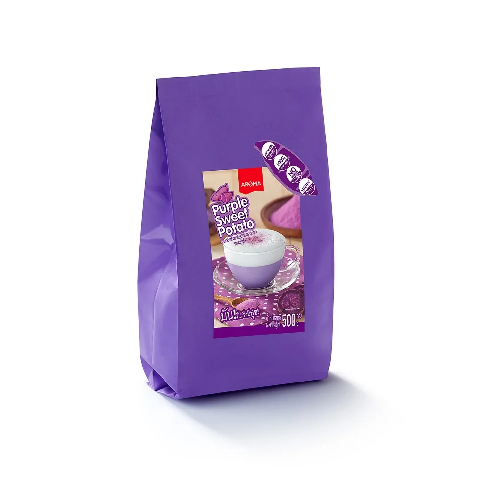 
Thailand Supplier Delicious Purple Sweet Potato Flavored Instant Powder Drink 