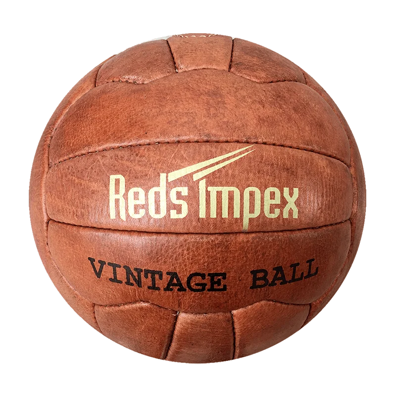 Good Quality Leather Vintage Balls Hand Stitched Style Brown Soccer Balls made With Hand Stitched Leather Panel Original Classic