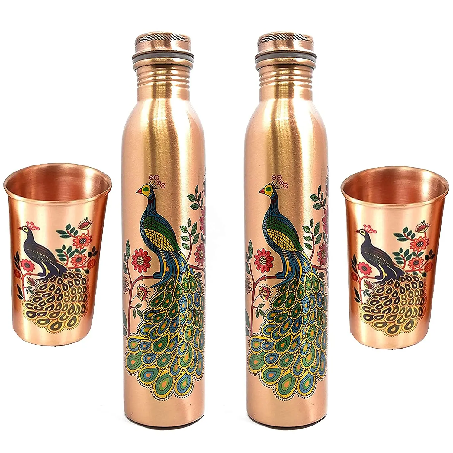 Outdoor Sport drinking copper stainless steel insulated water bottle