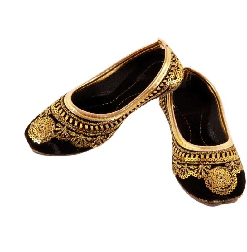 Pakistani Khussa / Khusa / Khussa Shoe Women Indoor PK Flat,light Weight Mixed Colors IMPEXPO Khu