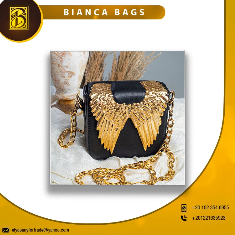 2022 Real Leather Falcon Shoulder Bags Handmade and Handcrafted Copper Falcon Design Bag