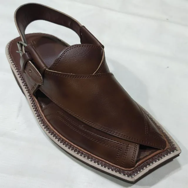 Traditional Handmade Leather Shoe Kaptaan Chappal