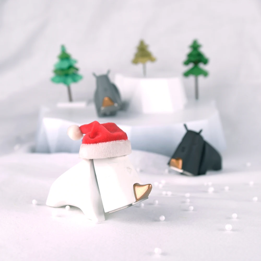 iThinking Metal Rhino Decoration Best Christmas Home Decor Model with Multi Function