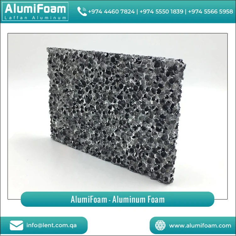 Leaders In Outstanding Reliability 10mm to 50mm Thickness Ultra Light Aluminum Foam Aluminum Decorative Panels