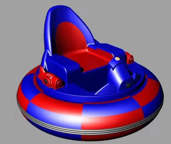 Wholesale Price Fairground Rides Inflatable Ufo Kids Bumper Car For Sale
