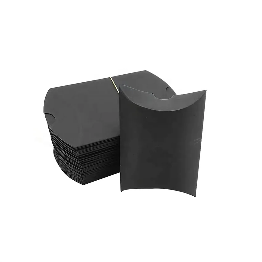 Wholesale Custom logo design  box luxury  paper cardboard  Gift kraft pillow gift box wig pillow box packaging
