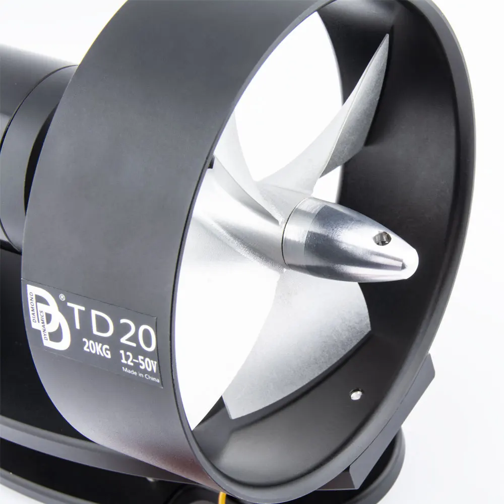 DD TD20 12-50 в 1200 Вт 20 кг упорное Подводное Подруливающее устройство с 100A ESC Для Каяка или