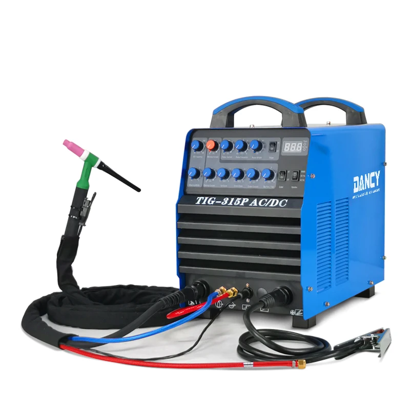TIG315P 380V 315AMP AC/DC алюминиевый сварочный аппарат TIG с импульсным сварочным аппаратом AC DC