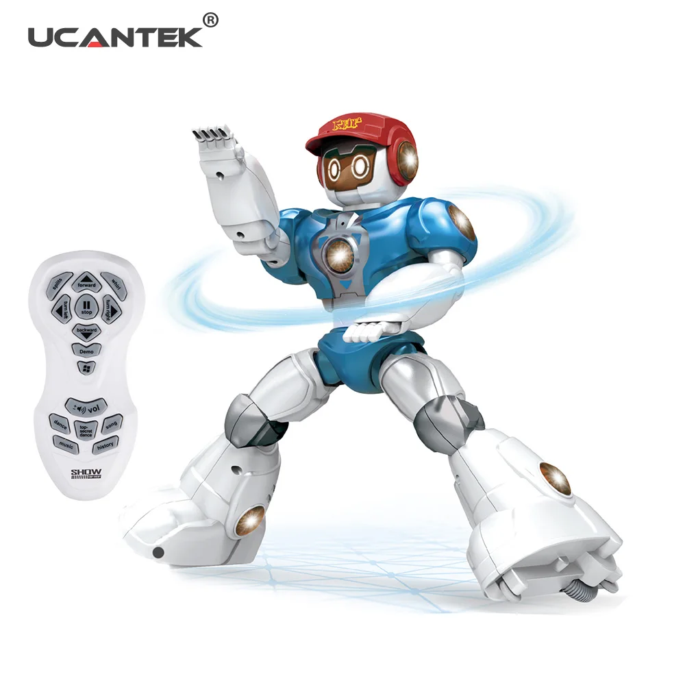 Robot Toys Kids Smart Intelligent Robot Infrared Remote Control Toy Robot with Hit-hop Dance