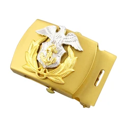 Wholesale Elegant Gold 3D custom  metal die casting Engraved belt buckles for men