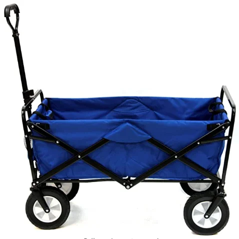 
Garden Sports Collapsible Folding Outdoor Utility Wagon Festival Party Camping Hand Trolley Cart with 4 Wheels 