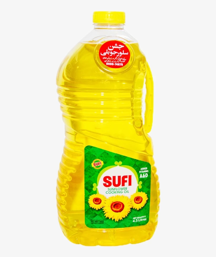 Refined Deodorized Winterized Cooking Sunflower Oil 1 L 100 Yellow Premium Light OEM Bottle Glass