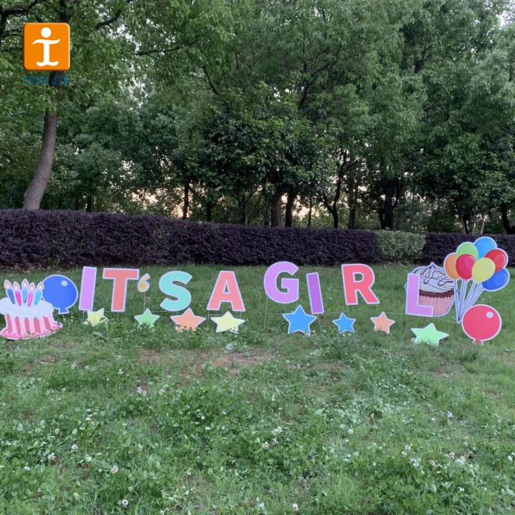 Наружное украшение с надписью на день рождения