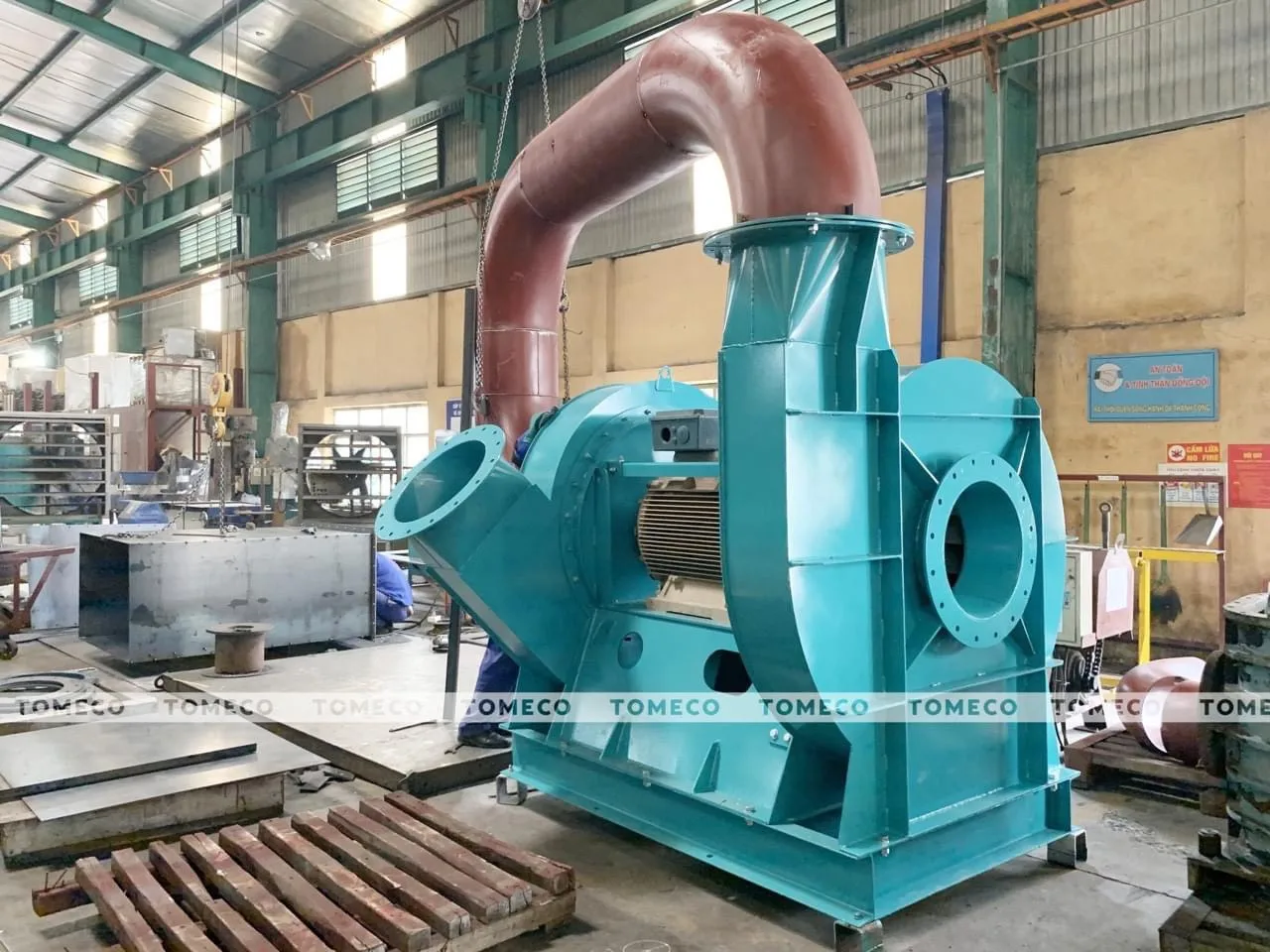 BEST SELLER SUPER HIGH PRESSURE TURBO CENTRIFUGAL FAN - DOUBLE STAGES 2XLQ09 SERIES