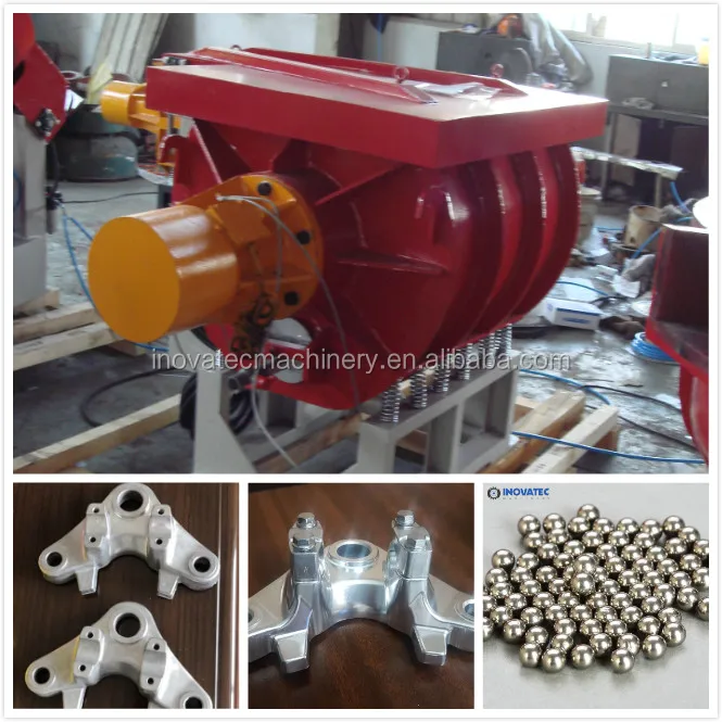 Die Casting Deburring Media Tumbled Vibro Polish Trough Vibrator Machine