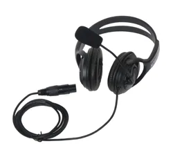 Popular Professional Cable Connect Intercom Wired Earphones With Mic