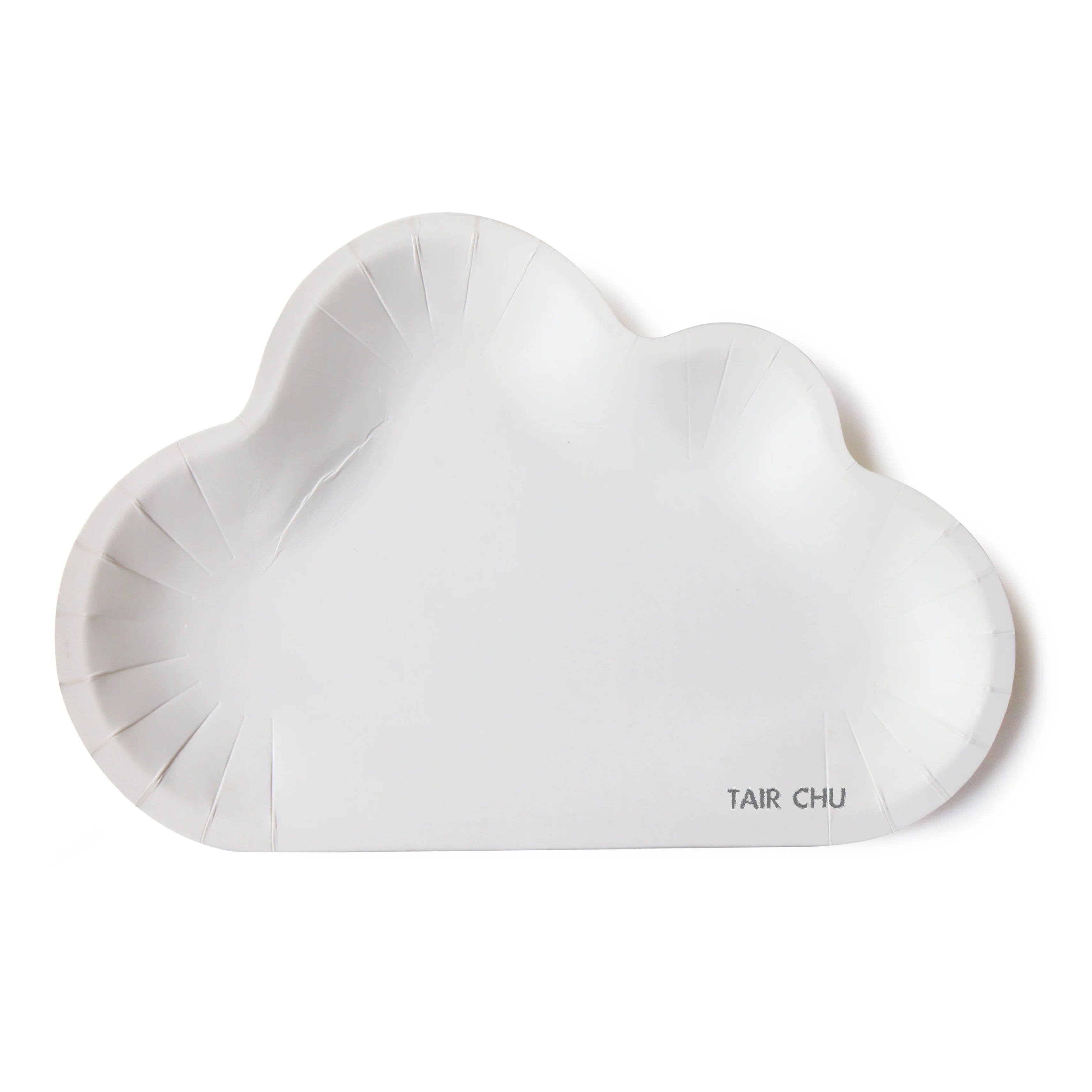 Cloud Shape Disposable Paper Plate