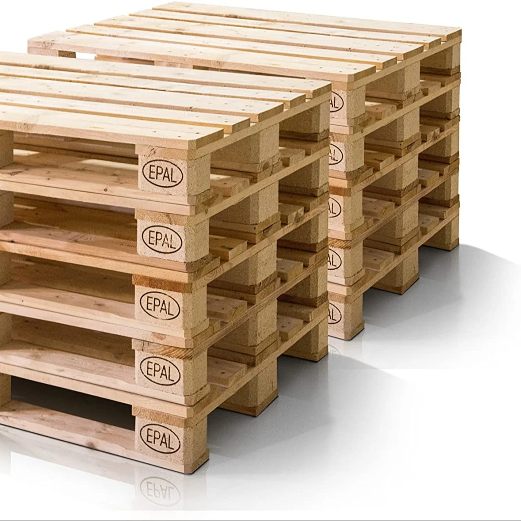 Euro Standard Pallets Epal Wooden Wood Pallet Double Faced 2-way 90098 UA