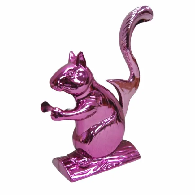 Squirrel Shape Aluminum Nut Cracker Walnut Shell Opener Nuts Tool