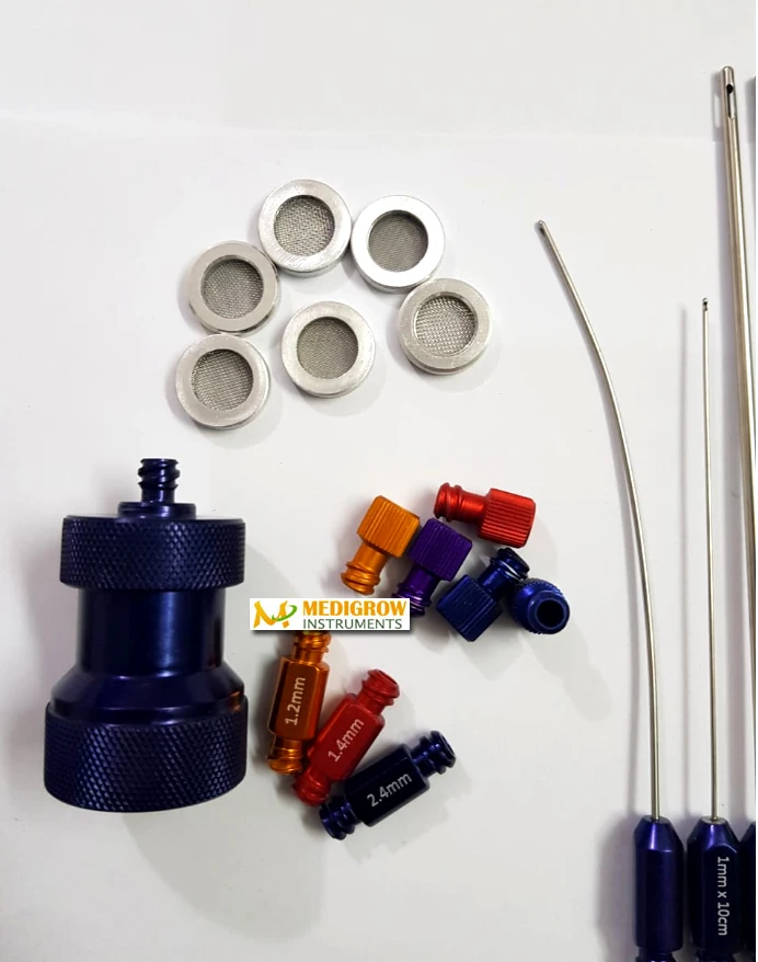 luer lock connector lipofilling,injector and water cannula,nano fat transfer kit