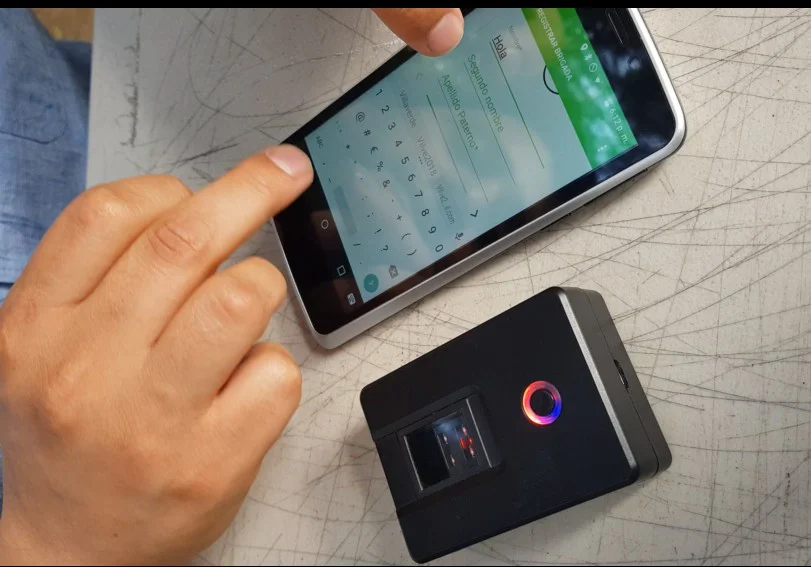 
HF-4000Plus Post Office Identification Wireless Fingerprint Scanner 