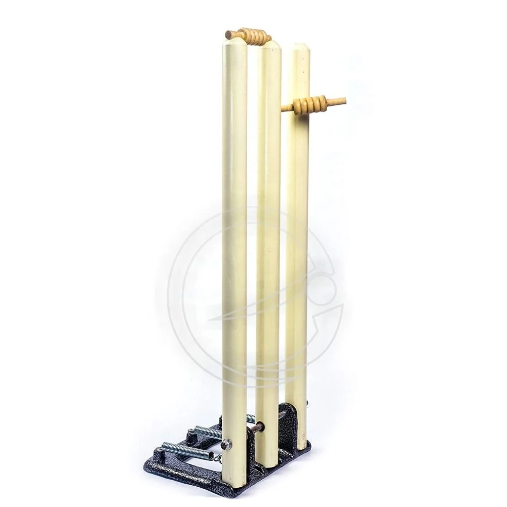 cricket stump with wooden base