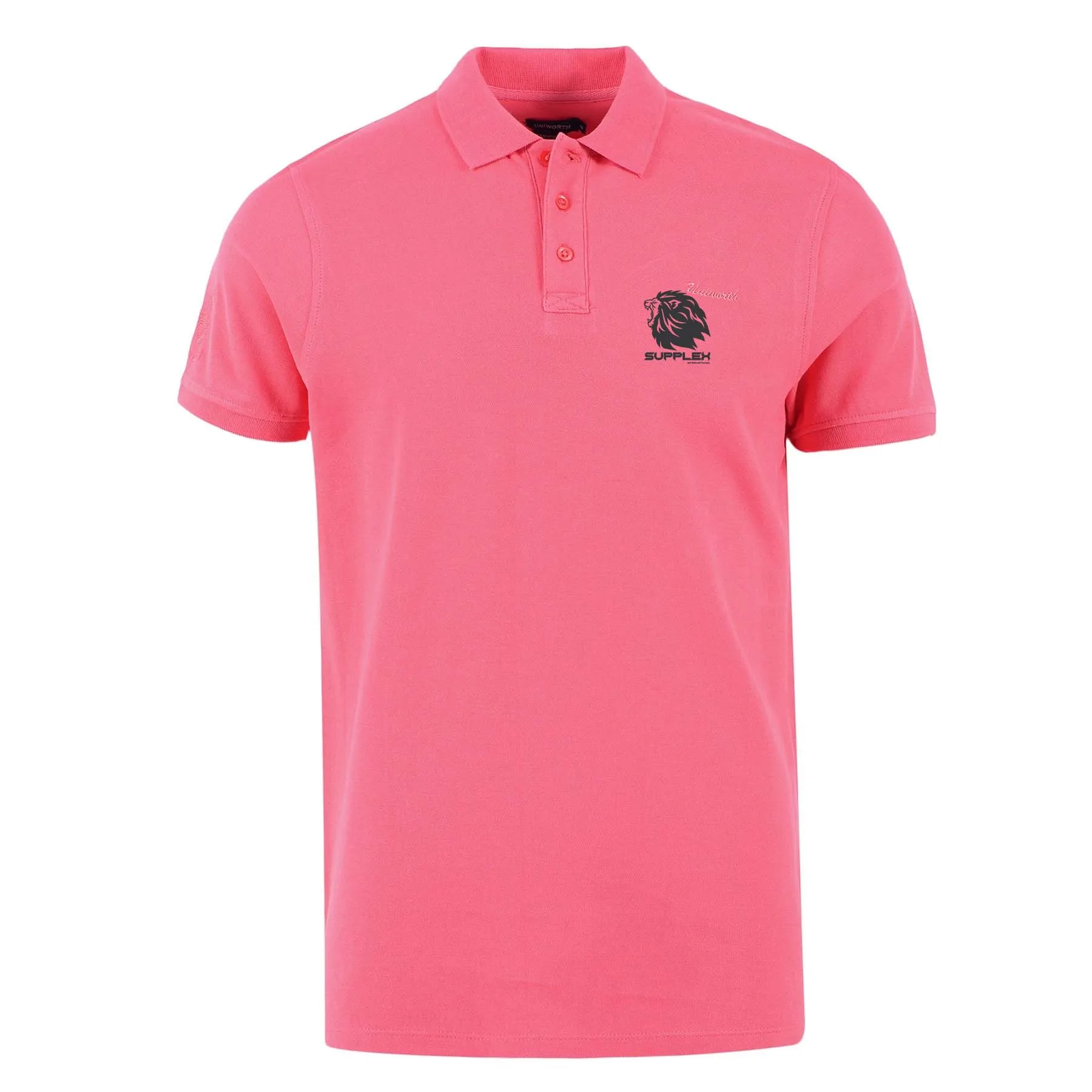 
 Черная школьная форма из 100% хлопка с принтом логотипа на заказ, Детская футболка-поло розового цвета  