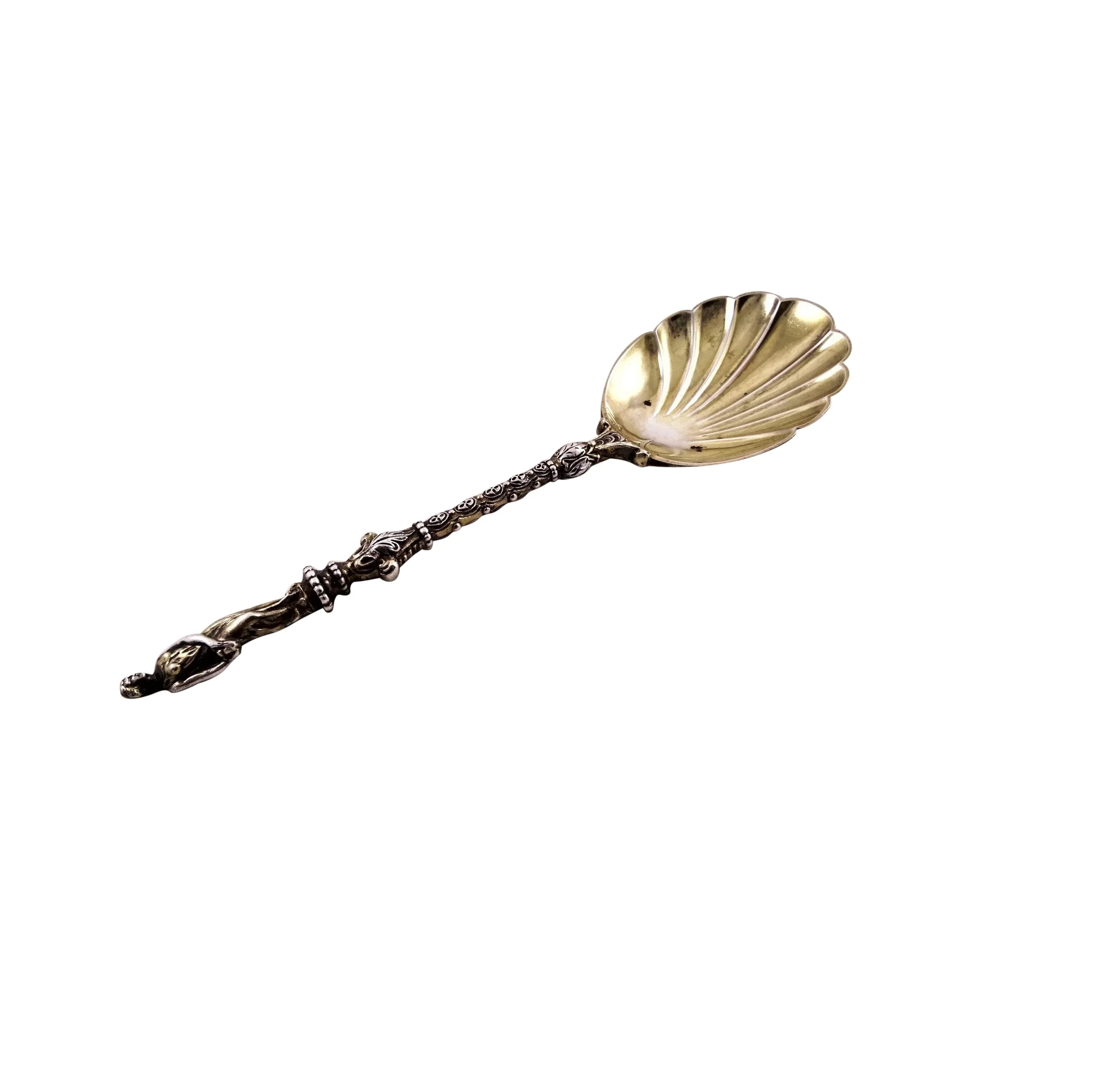 New Brass Coffee Spoon New Mini Spoon For Coffee And Tea Latest Flatware Customized Logo Metal Cutlery Spoon in Wholesale Price