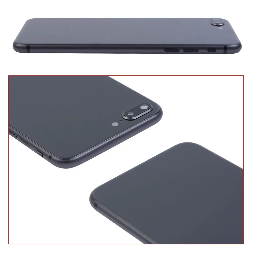 Cell Phone Back Housing With Full Assembly Back Housing Cover For iPhone 8 8P 8 Plus Body Custom Part With Logo