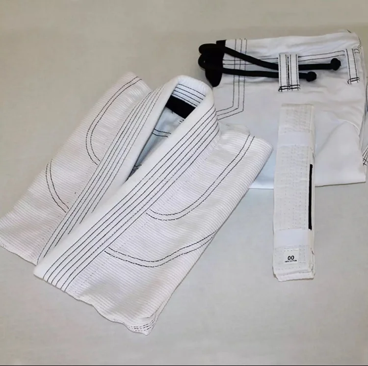 wholesale custom logo embroidery Brazilian jiu jitsu uniform kimono bjj gi