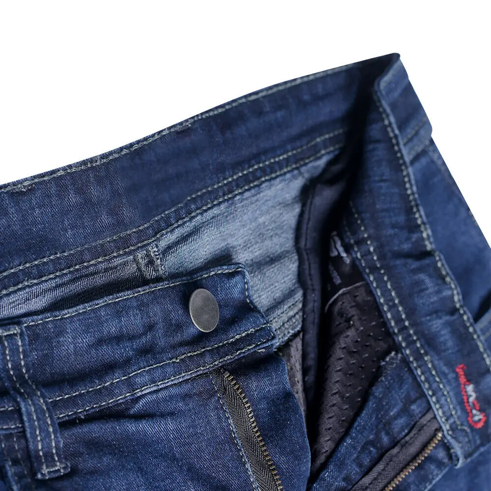 Новейшие стильные мотоциклетные Арамидные джинсы с эффектом потертости под камень номинальные мужские из кевлара первоклассная защита