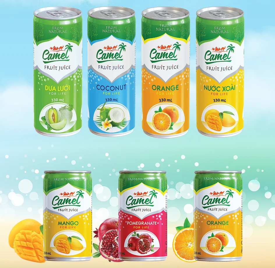 Высококачественный натуральный концентрат OEM бренд банка фруктовый сок из луженого манго