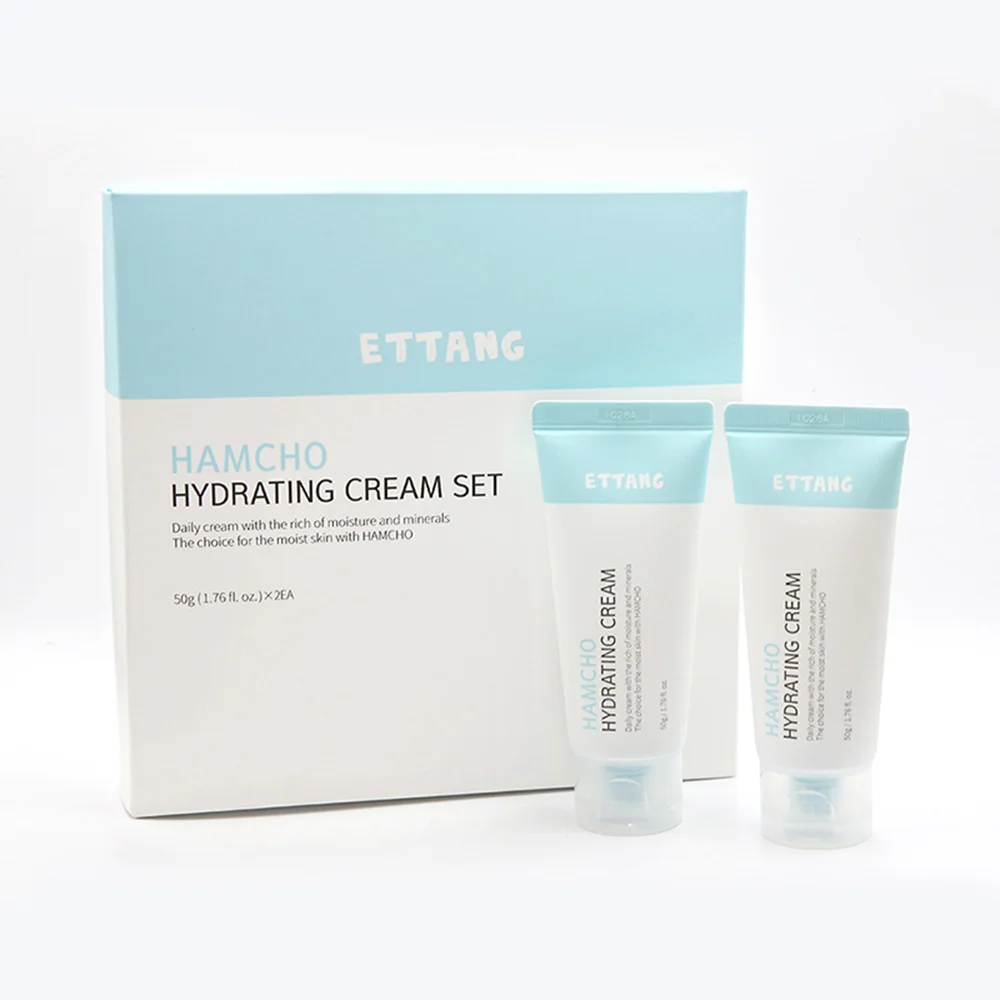 ETTANG Hamcho Hydrating Cream Set Natural Ingredient Daily Moisturizer Skin Barrier Sensitive Skin Anti-aging Korean Cosmetics